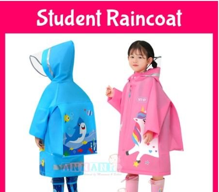 Kids Raincoats M to 4XL Smally Korea Children Primary Student