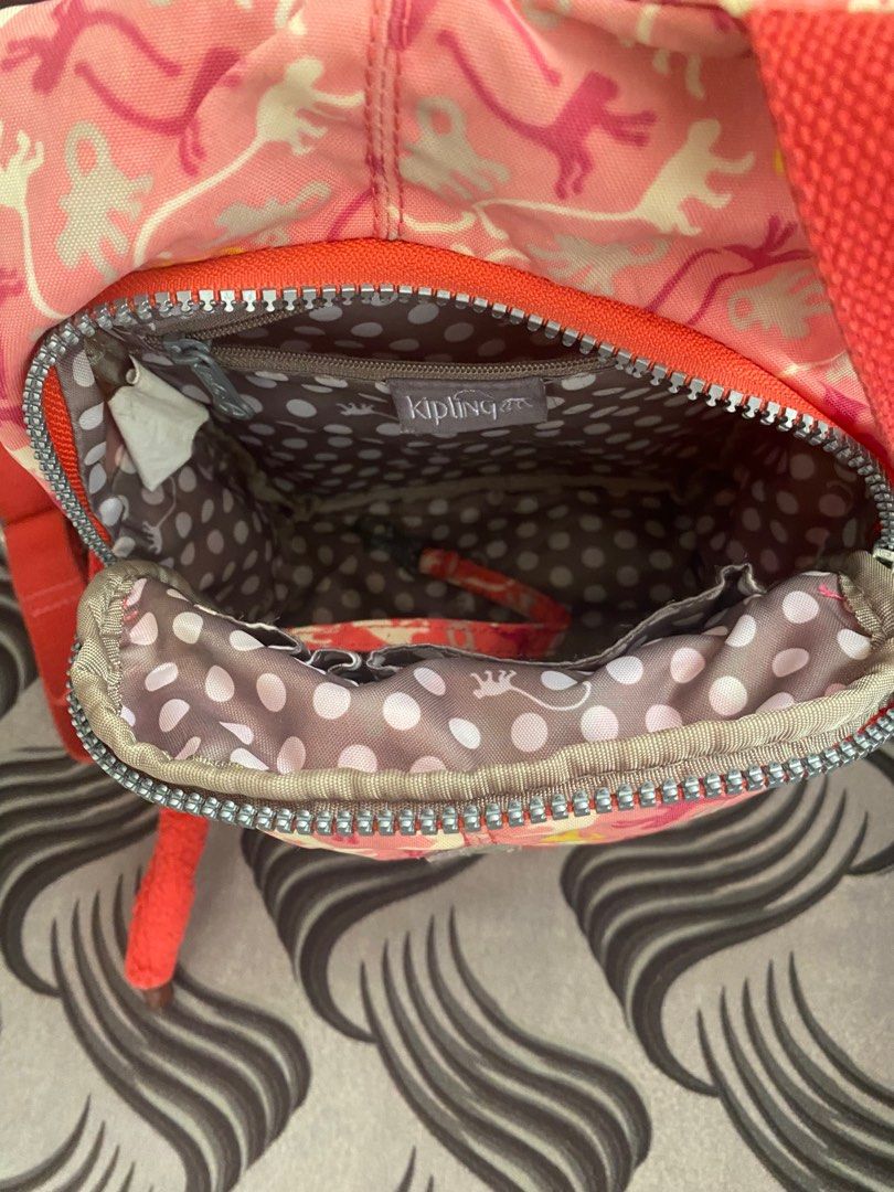 Kipling Mini backpack (Category: Backpacks) located in Davao. Submitted by john_canque (Listing ID 1281693866, Image 3). Description: minimal fade on hardware ( backStrap part) Ready to use. Free SF.