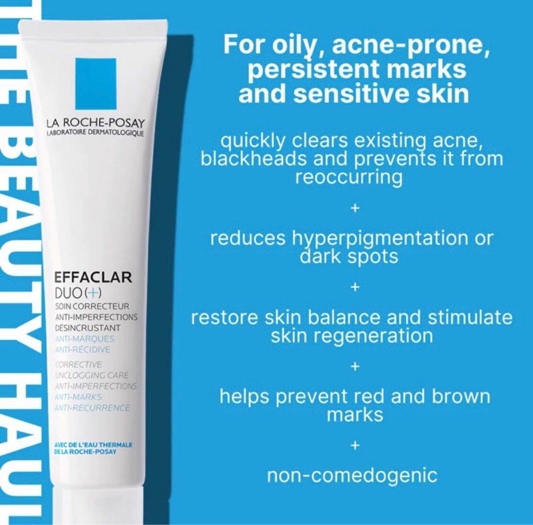 La Roche- Posay Effaclar Duo plus (Category: Face Care) located in Batangas. Submitted by ishield21 (Listing ID 1281757048, Image 2). Description: 100% authentic Opened but never been used Expiry date : 08-2025 Please refer to photos for its use and benefits .