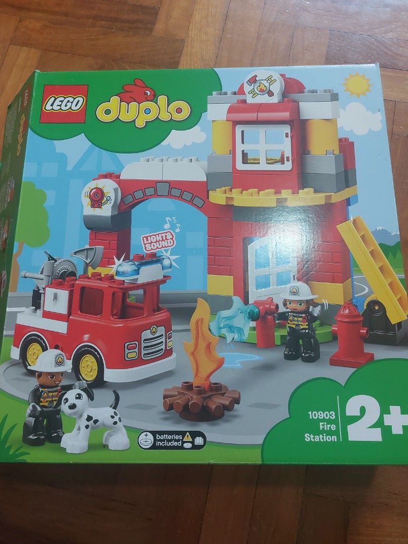 Lego duplo town fire station 10903 building blocks online