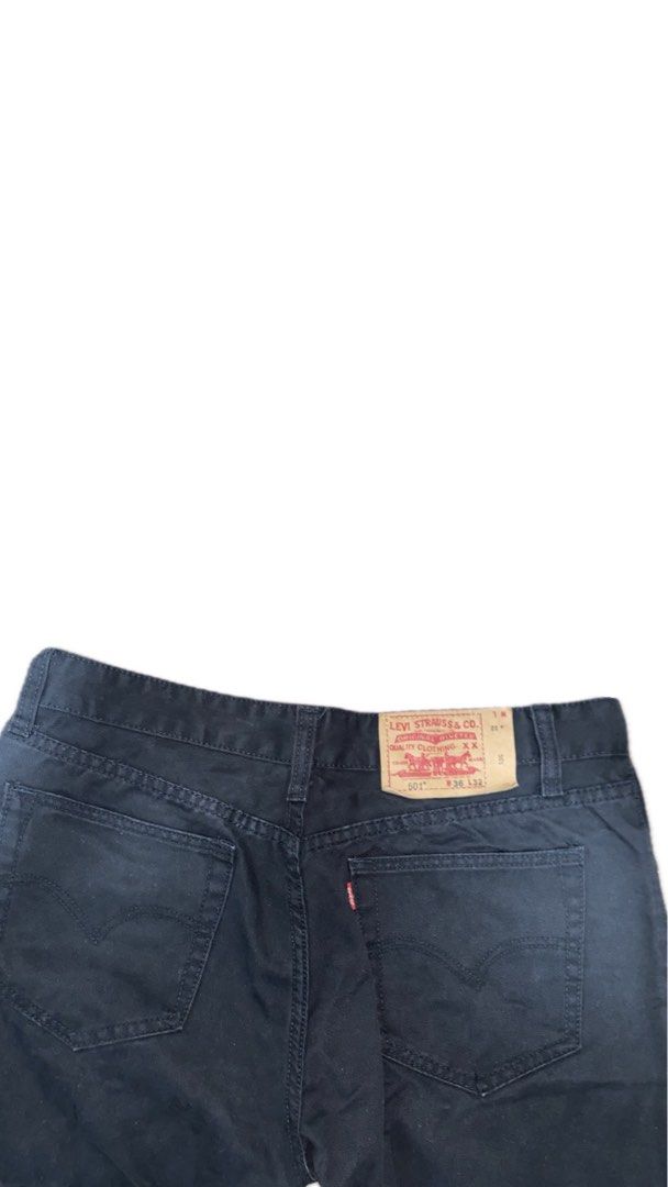 Levis 501 BLACK (Category: Trousers) located in Tarlac. Submitted by 2lowforthrift (Listing ID 1281797851, Image 3). Description: Levis 501 BLACK Size: 36-W 42-L 8.5-HEM Condition: 10/10 BRAND NEW CONDI 1500 shipped dm for more infos -sizes are measured in inches.