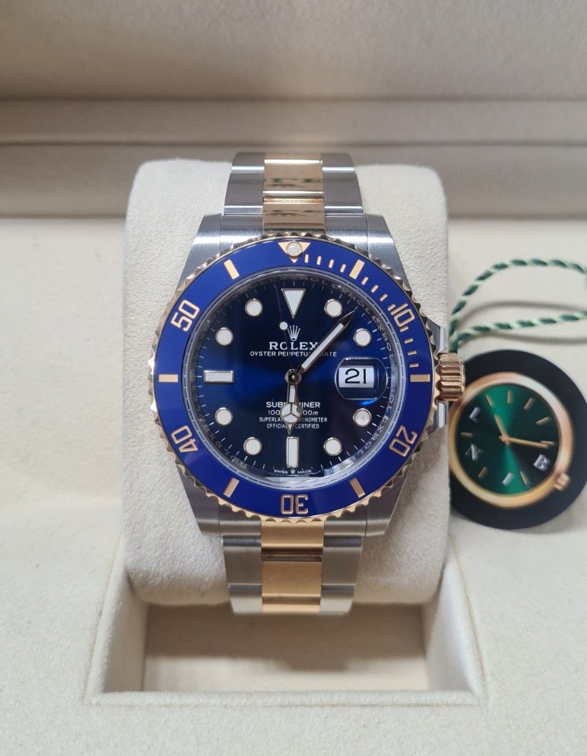 2021 bi metal rolex submariner black dial