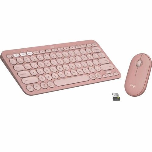 LOGITECH PEBBLE 2 COMBO TONAL ROSE (Category: Computer Keyboard) located in Makati City. Submitted by techubstoreandaccessories (Listing ID 1281745477, Image 2). Description: LOGITECH PEBBLE 2 COMBO TONAL ROSE Same Day Delivery Via Lalamove‼️ DETAILS: ✅BRAND NEW, SEALED, & ORIGINAL. ✅7 Days Replacement for Factory Defects and 1year Limited Warranty. (Terms and conditions apply). ✅With Sales Invoice (BIR REGISTERED) and Warranty Receipt. ✅WE ACCEP