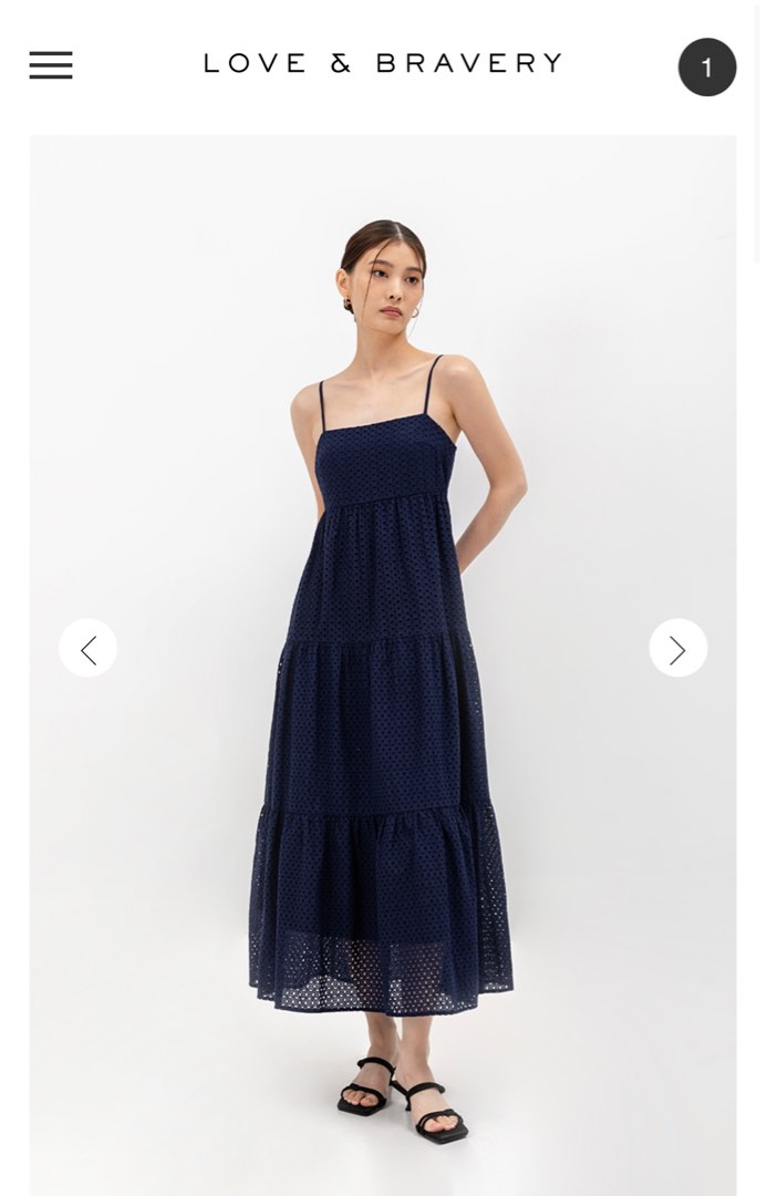 Gillian tiered maxi dress on sale