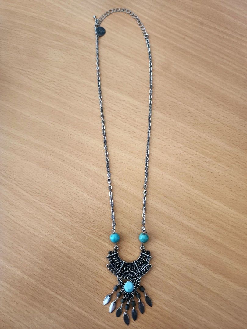 Lovisa boho ethnic tribal dangle necklace Women s Fashion