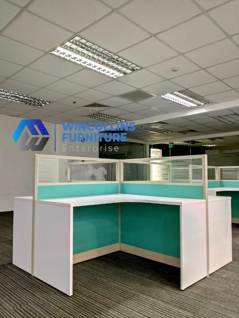 L-type Office Partition/ Workstation Cubicle/ Call Center Cubicle ...