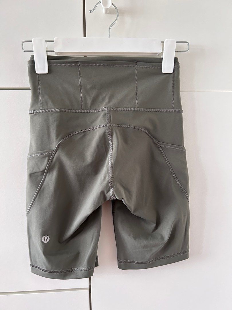 Lululemon fast and free grey 8 inch shorts, Women's Fashion, Activewear on  Carousell