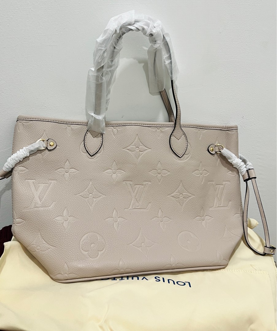 Lv Monogram Empreinte Neverfull MM Luxury Bags Wallets on