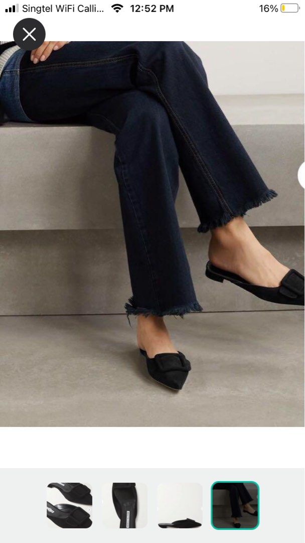 Manolo Blahnik Maysale Mules Women s Fashion Footwear Loafers