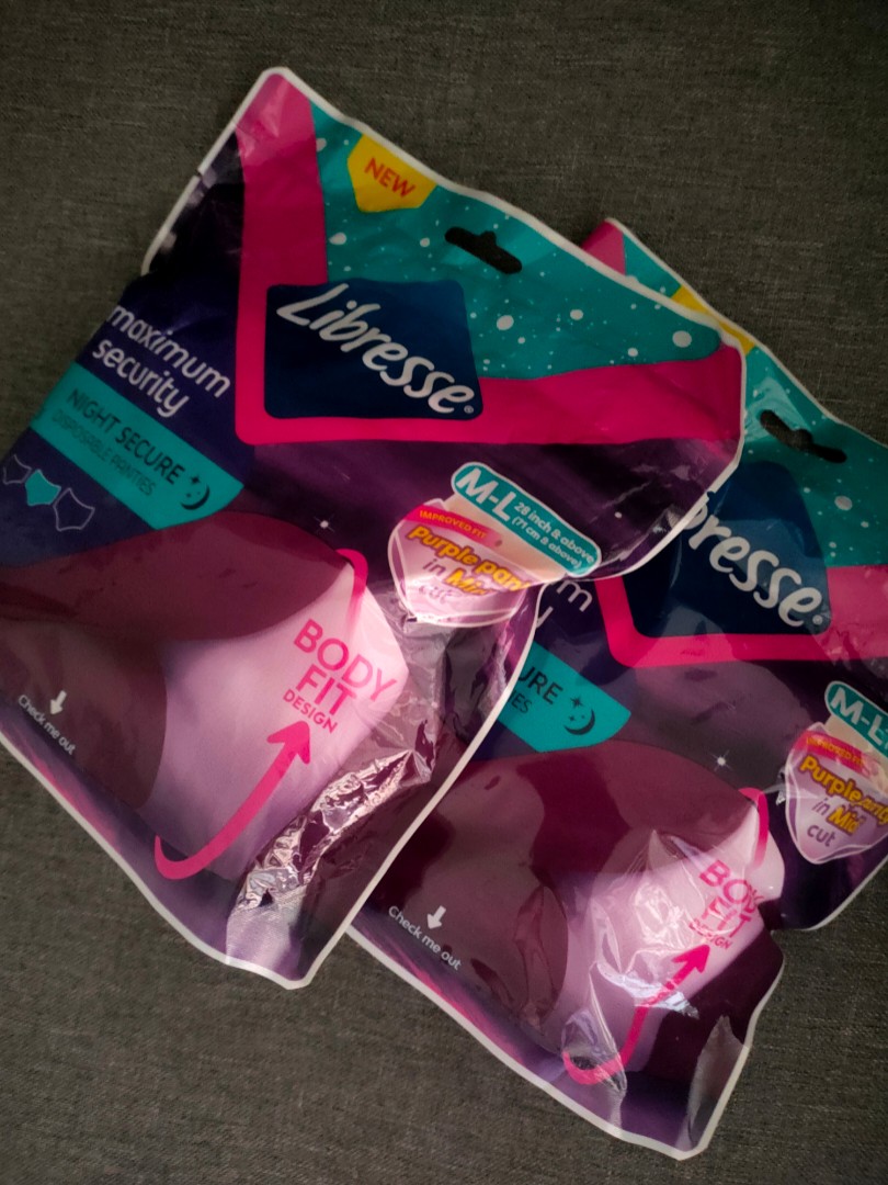 Disposable Period Panties – Libresse  Maximum Security, Beauty & Personal  Care, Sanitary Hygiene on Carousell