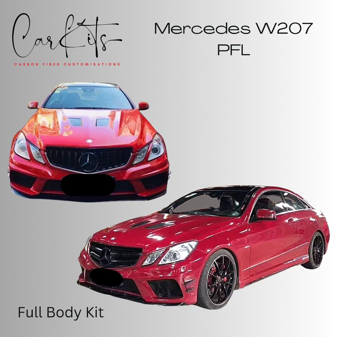 Mercedes w207 store body kit