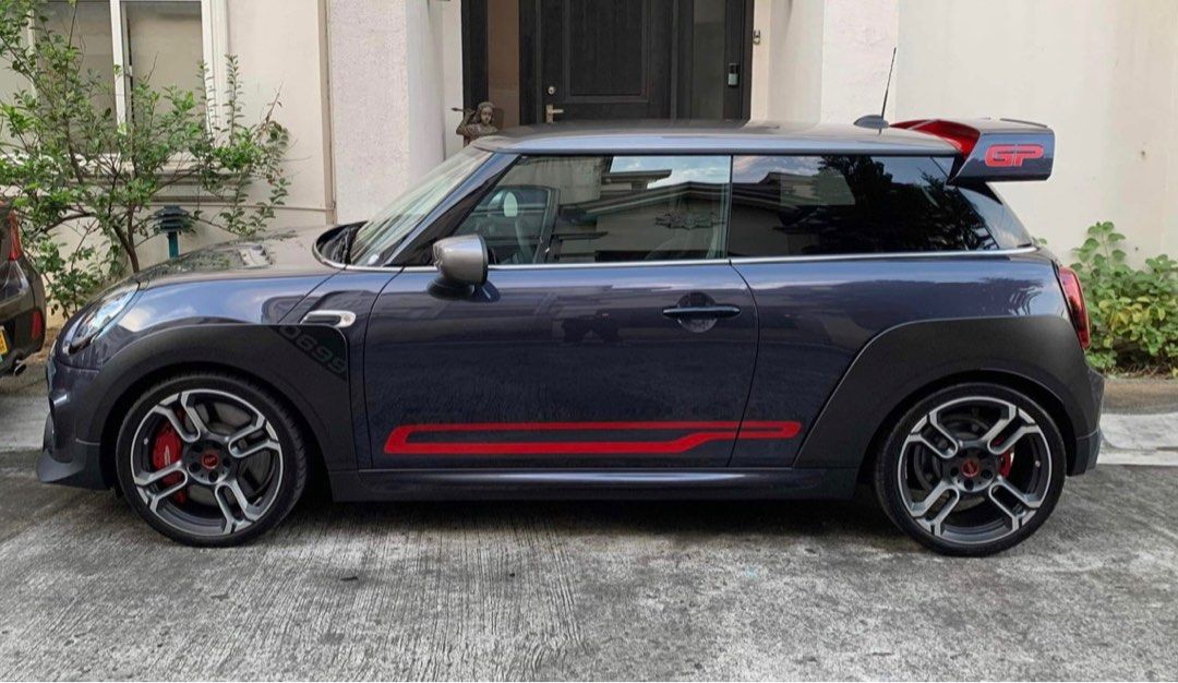 MINI John Cooper Works GP3 Auto (Category: New Cars) located in Del Monte. Submitted by autoflyknit (Listing ID 1281695224, Image 2). Description: BRAND NEW! Mini Cooper JCW GP3 1/3000 worldwide #0699 EURO VERSION Top Of the line Ending Plate 8 Fastest, most powerful to date. Engine JCW 2.0 litre, four cylinder, TwinPower turbo petrol engine, 306 hp, 450 Nm of torque Transmission Eight speed sports auto/man transmission Location of Viewing - Orti