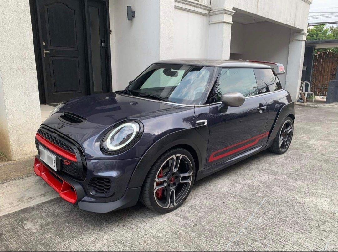 MINI John Cooper Works GP3 Auto (Category: New Cars) located in Del Monte. Submitted by autoflyknit (Listing ID 1281695224, Image 1). Description: BRAND NEW! Mini Cooper JCW GP3 1/3000 worldwide #0699 EURO VERSION Top Of the line Ending Plate 8 Fastest, most powerful to date. Engine JCW 2.0 litre, four cylinder, TwinPower turbo petrol engine, 306 hp, 450 Nm of torque Transmission Eight speed sports auto/man transmission Location of Viewing - Orti