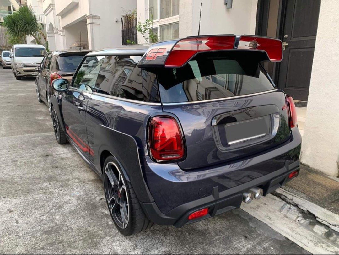 MINI John Cooper Works GP3 Auto (Category: New Cars) located in Del Monte. Submitted by autoflyknit (Listing ID 1281695224, Image 3). Description: BRAND NEW! Mini Cooper JCW GP3 1/3000 worldwide #0699 EURO VERSION Top Of the line Ending Plate 8 Fastest, most powerful to date. Engine JCW 2.0 litre, four cylinder, TwinPower turbo petrol engine, 306 hp, 450 Nm of torque Transmission Eight speed sports auto/man transmission Location of Viewing - Orti
