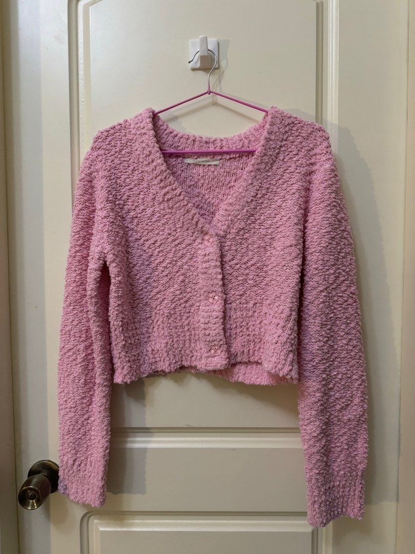 Pink Cropped Sweater : Target