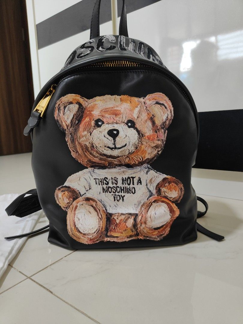 This is not online a moschino toy backpack