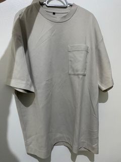 Muji oversized shirt (gray)