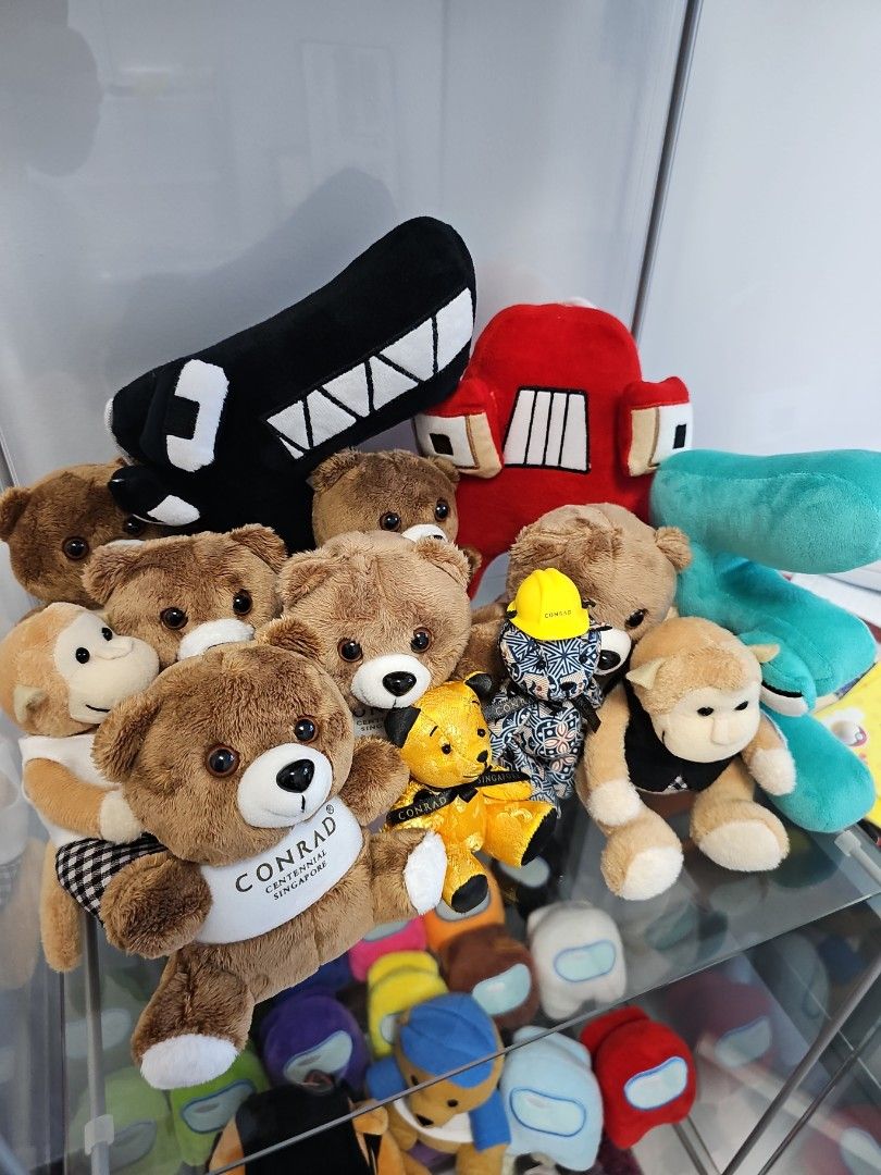 New Conrad Bali Singapore Alphabet Lore number plushie, Hobbies