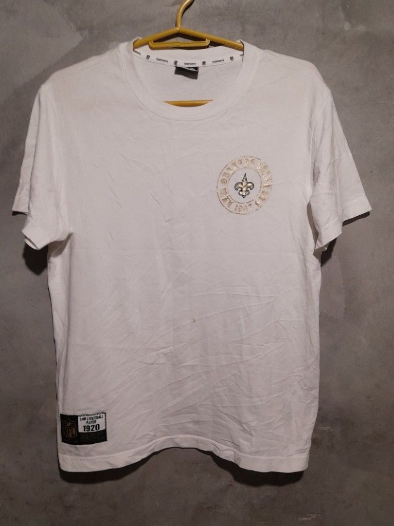 NFL white shirt (Category: Tshirts & Polo Shirts ) located in Calamba. Submitted by ysabellascloset17 (Listing ID 1281801242, Image 1). Description: size 20 x 26.