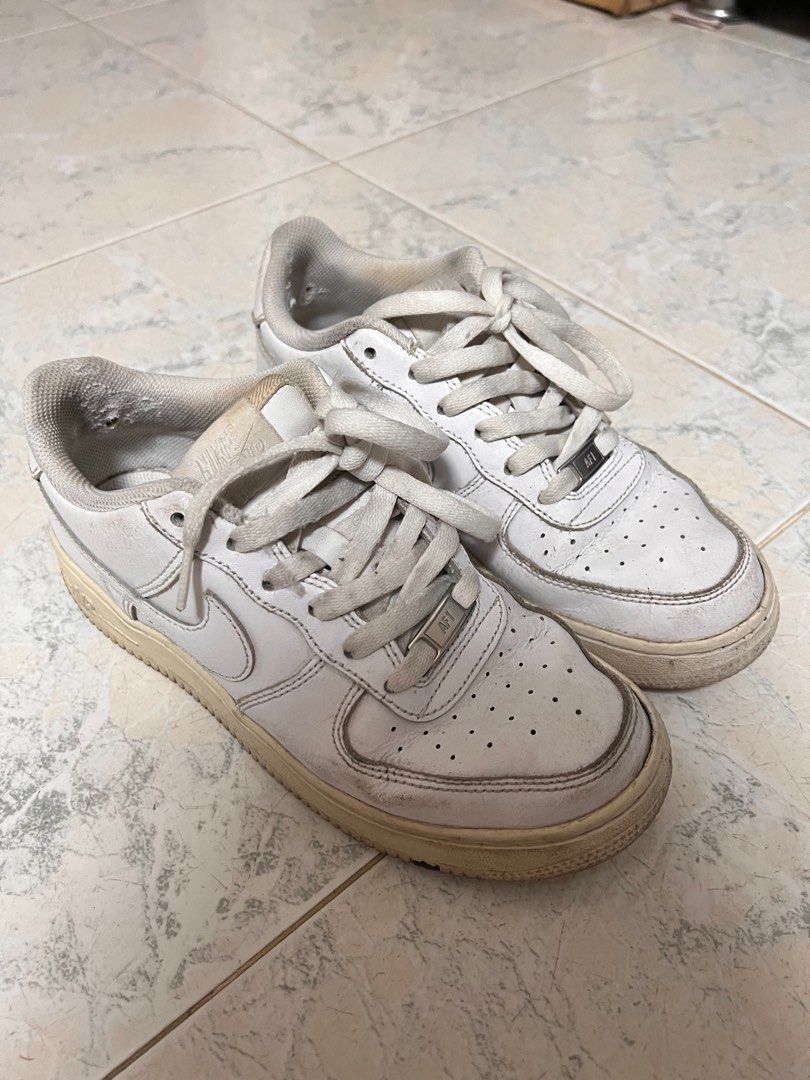 Nike Air Force 1 White Women s Fashion Footwear Sneakers on