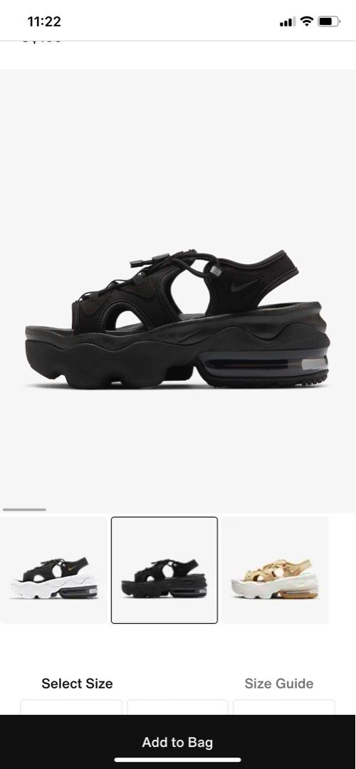 Air max sandals hotsell
