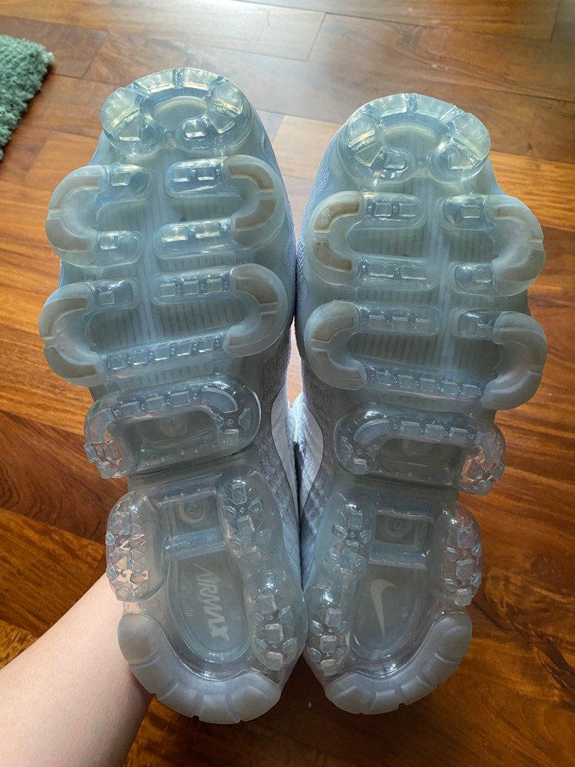 Air vapormax flyknit pure platinum/white/wolf grey best sale