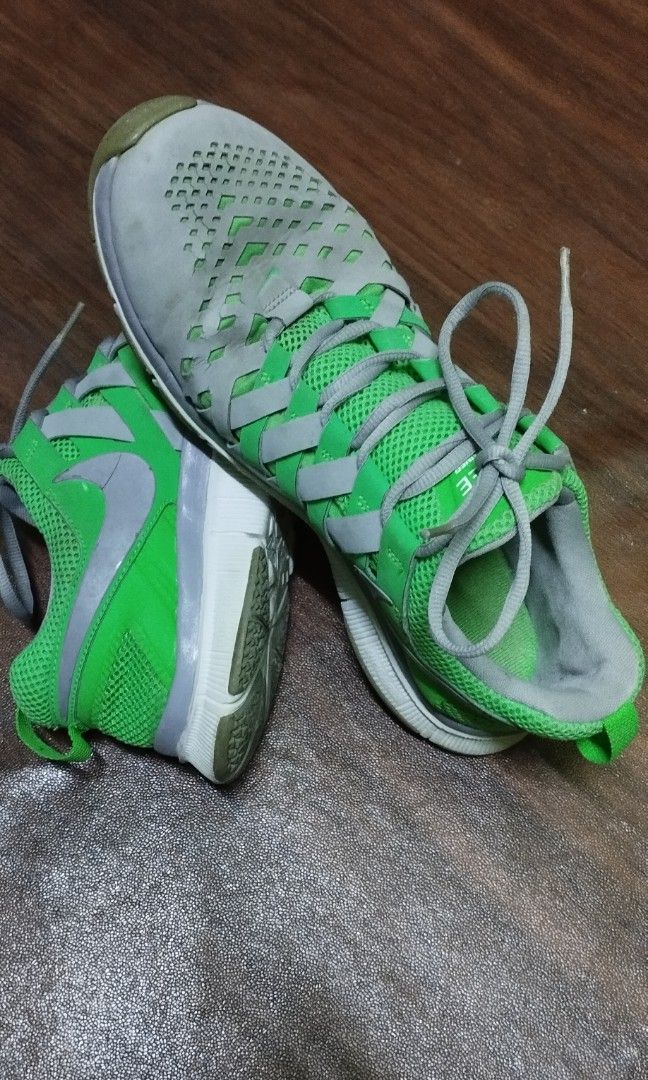 Nike Free Trainer 5.0 Stadium Grey Poison Green Men s Fashion