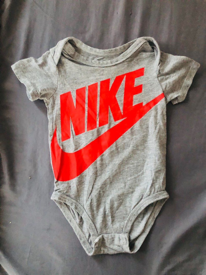 Red outlet nike onesie