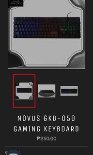 Novus Gaming Keyboard and Mouse