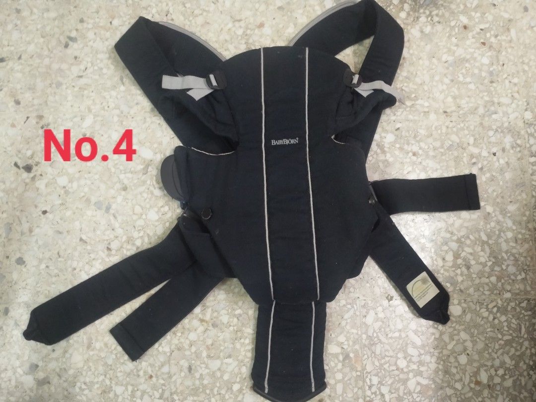 Baby bjorn original black new arrivals