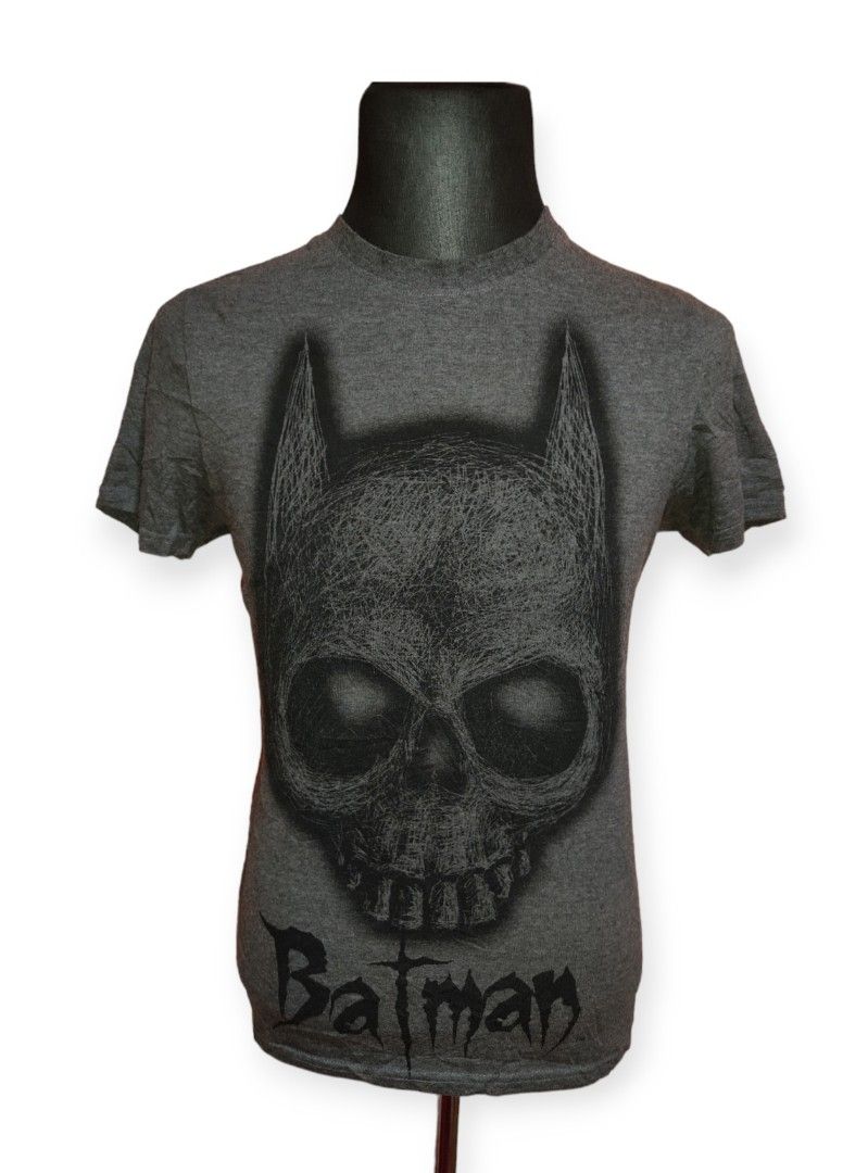 Batman skull t shirt hotsell