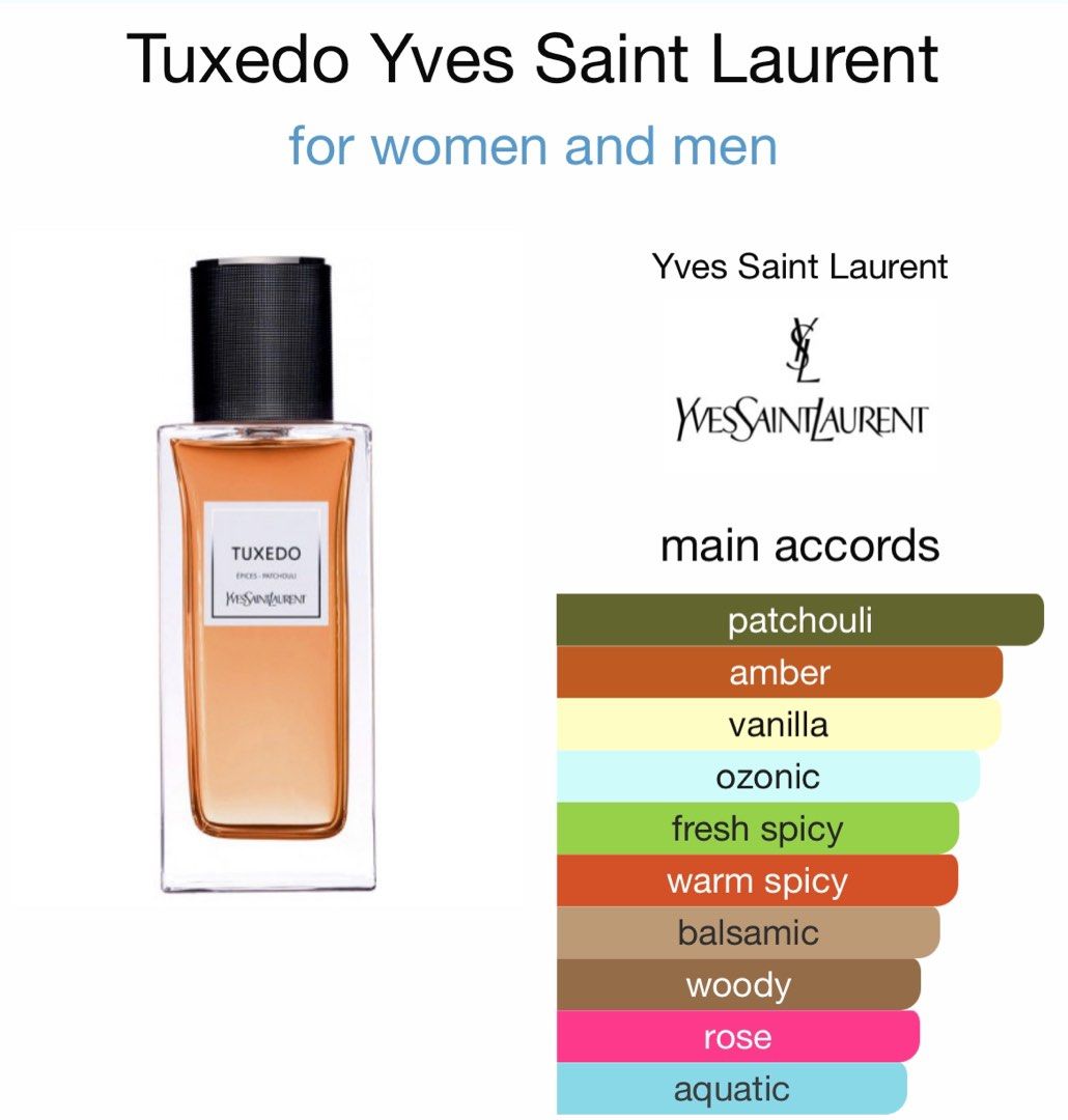Tuxedo yves best sale saint laurent parfum