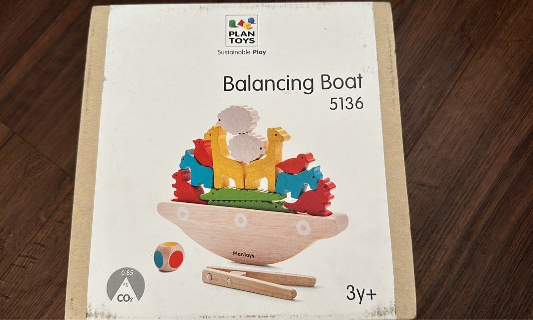 Plan Toys Balancing Boat Hobbies Toys Toys Games on Carousell