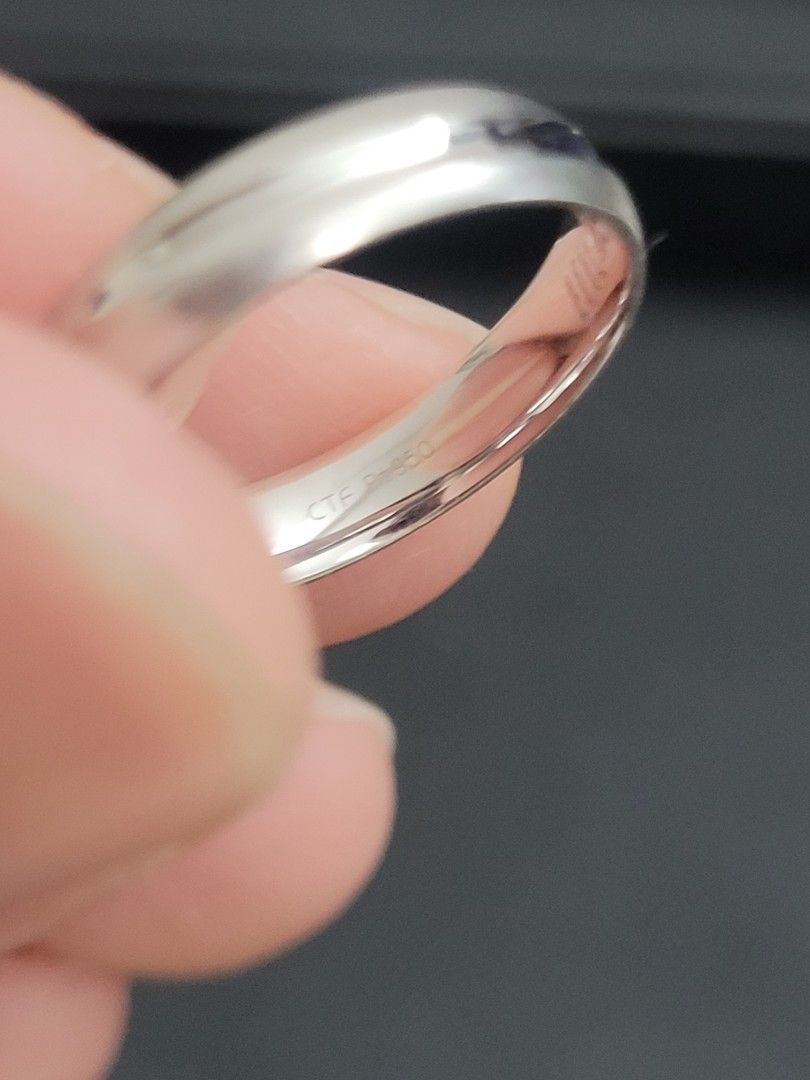 Pt 950 ring top