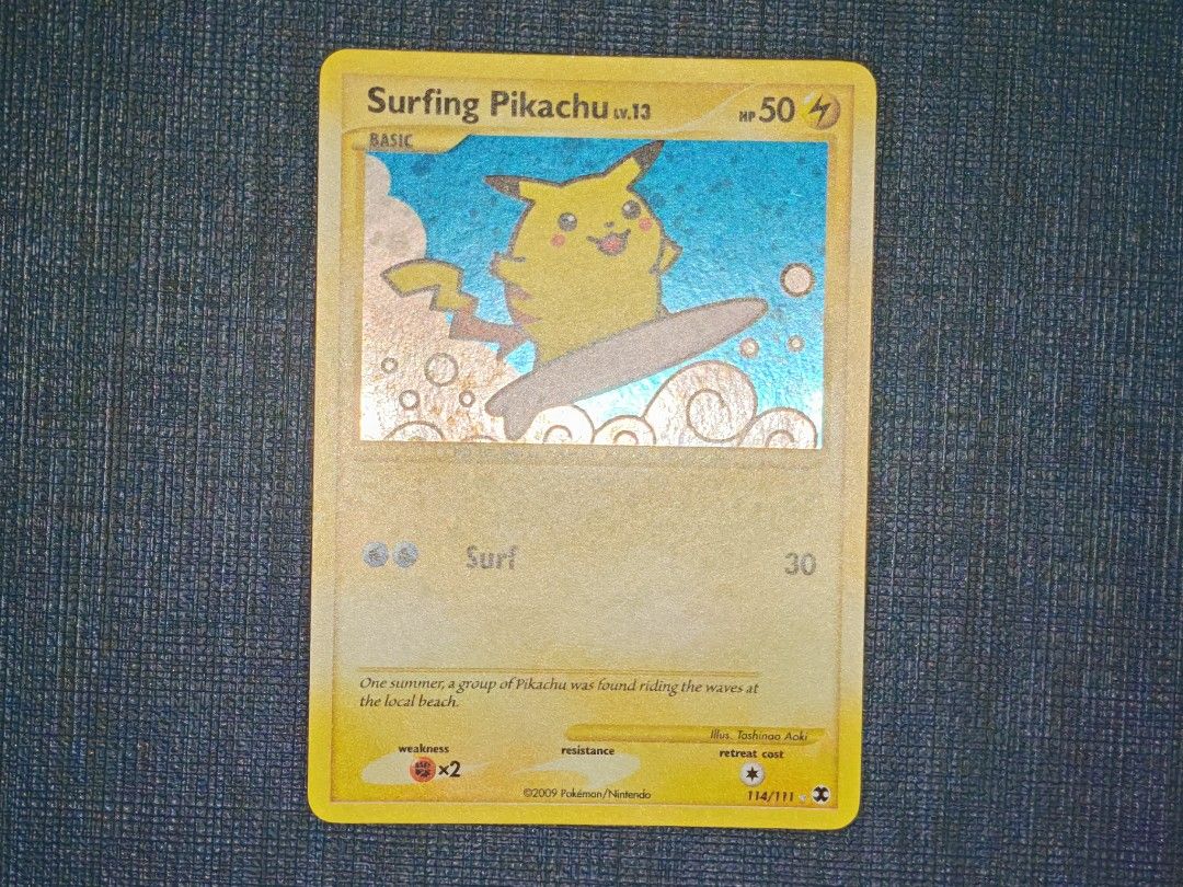how rare is surfing pikachu card Pokemon TCG Japan S8A 021/028 Surfing Pikachu V Card main image 0