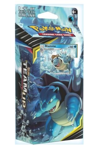 Pokemon TCG SM9 Team Up Theme Deck Factory Sealed Torrential Cannon/  Relentless Flame, Hobbies & Toys, Toys & Games on Carousell