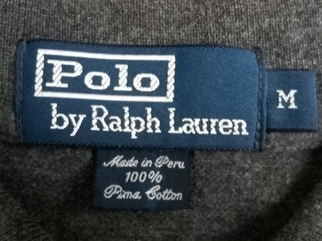 POLO by RALPH LAUREN MADE IN PERU VINTAGE LONGSLEEVE SHIRT