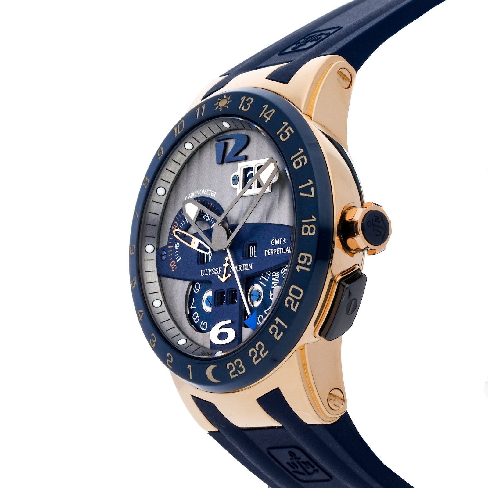 Pre Owned Ulysse Nardin El Toro GMT Perpetual Calendar 326