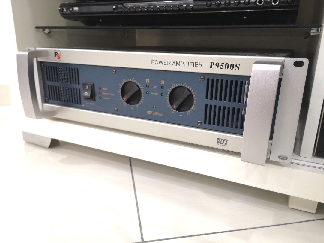PS Pro Sound Stage Audio P9000S Professional Power Amplifier EEEngine