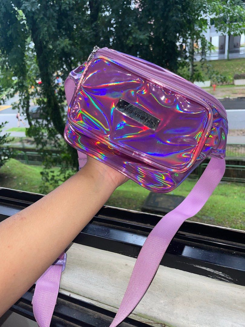 PUMA and TIPSY UNICORN HOLOGRAPHIC LIMITED EDITION FANNY PACK