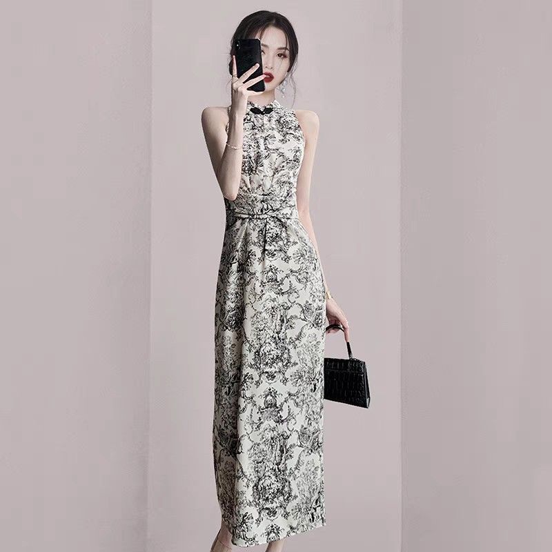 Qipao long dress Women s Fashion Dresses Sets Dresses on