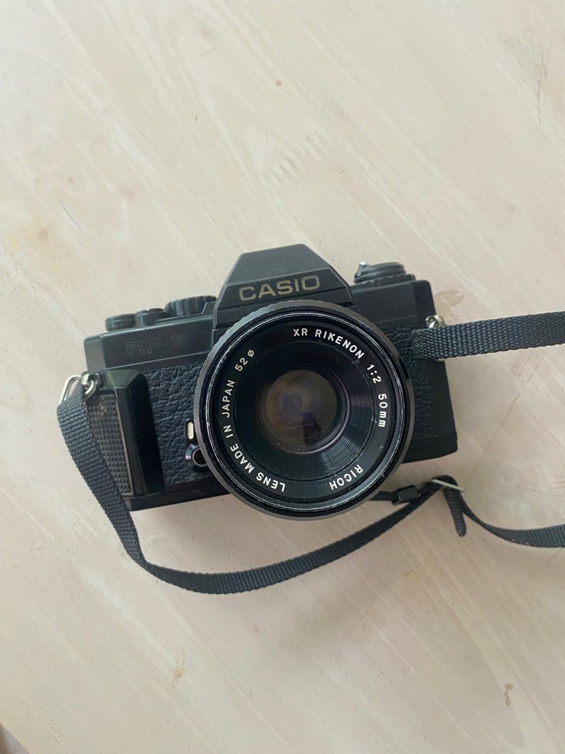 RARE 1979 film camera SLR Casio Rf2 Cosina T1