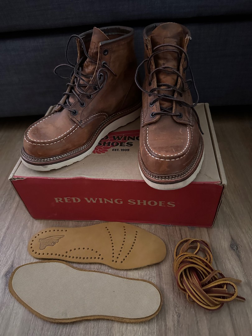 Red Wing Classic Moc 1907 uS7.5D Men s Fashion Footwear Boots