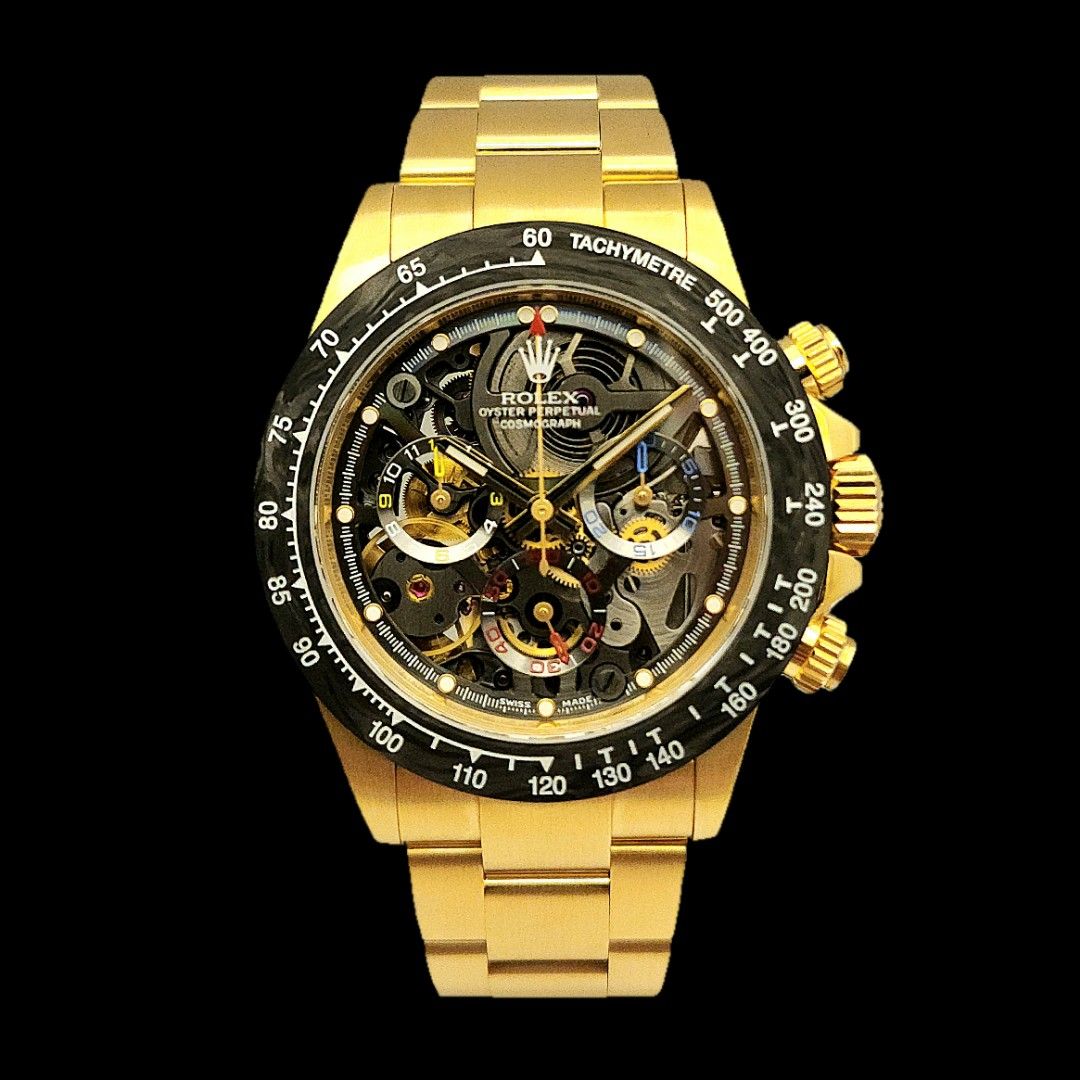 Rolex Artisans De Geneve Cosmograph Daytona La Montoya in 18K Yellow Gold Ref. 116508 Fullset
