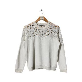 Sandro Paris Lace Sweater
