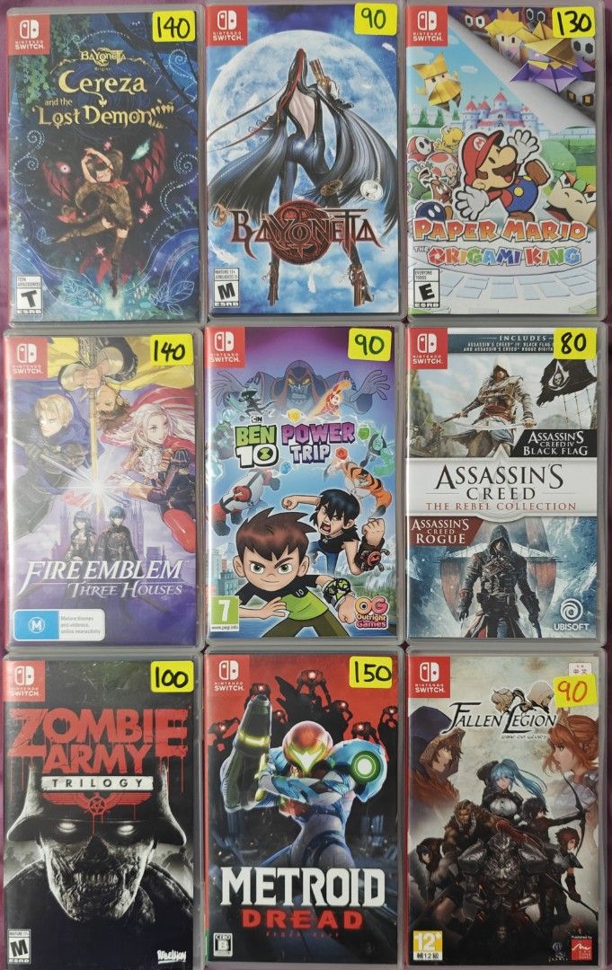 Where to buy second hand sale switch games