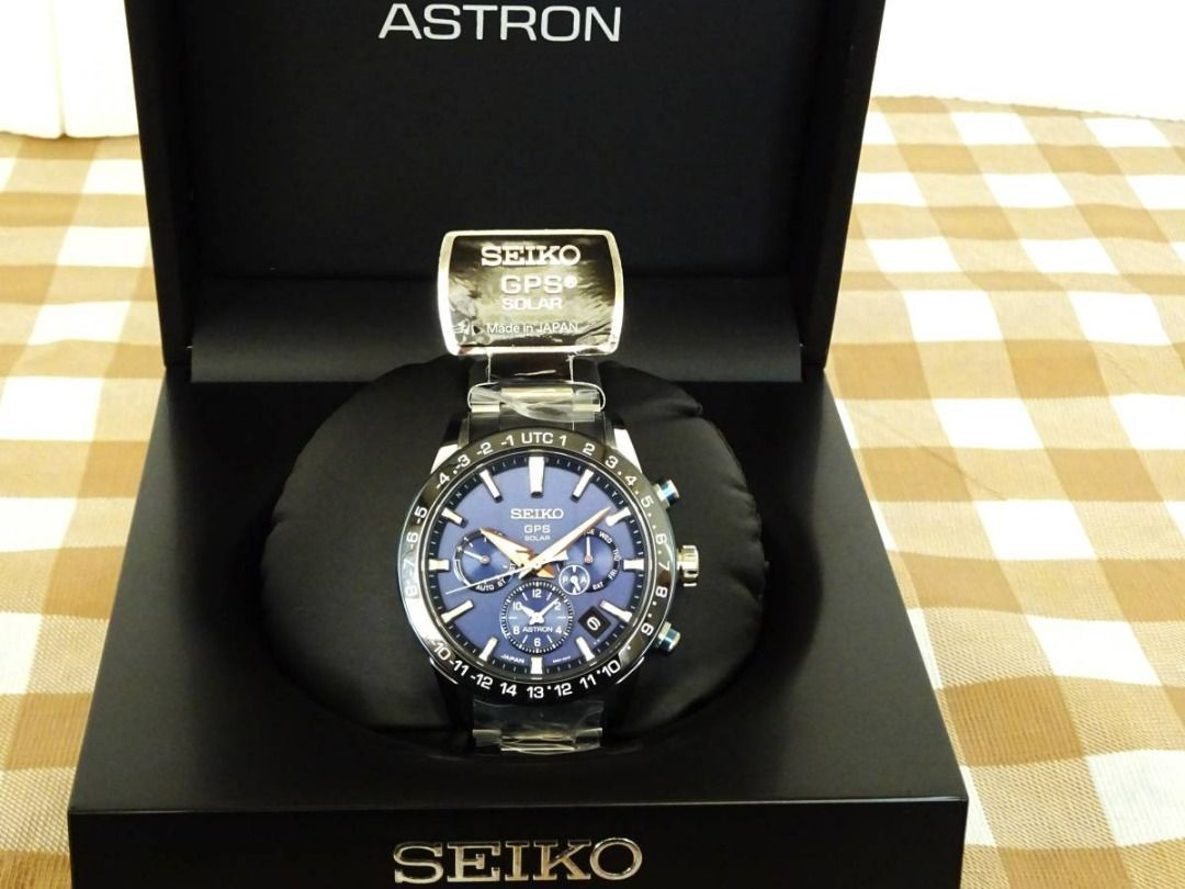 SEIKO 精工Astron□太陽能GPS衛星電波校正□世界時間功能□SBXC015□男士, 名牌, 手錶- Carousell
