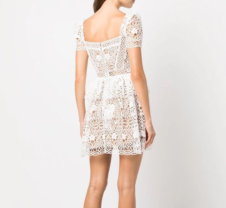 silver lace midi dress SUBLIME LACE UP MIDI Silver / M main image 1