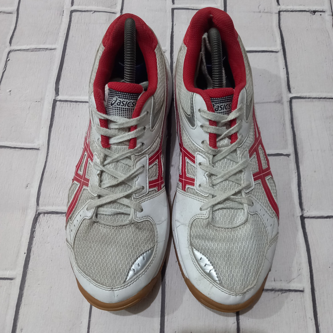 Sepatu Asics River CS White Red sz 41 5