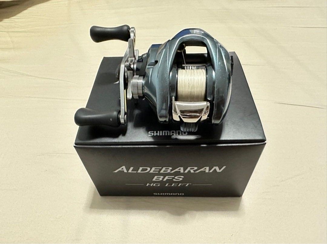 Shimano 2022 Aldebaran BFS HG LEFT baitcaster reel, Sports Equipment,  Fishing on Carousell